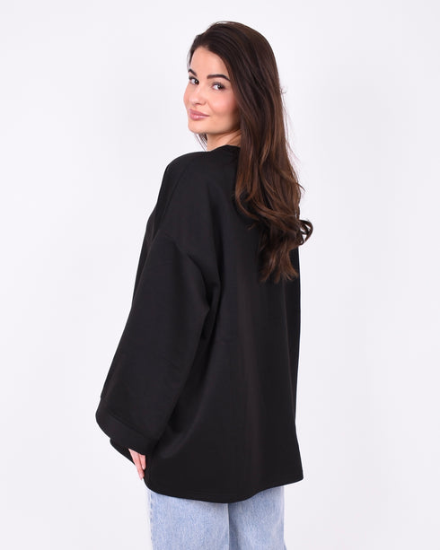 basic oversized t-shirt black