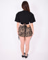 Corset tee black
