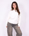 Redefined knit sweater white