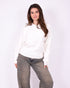 Redefined knit sweater white