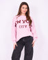 New York knit pink