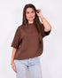 basic tee brown