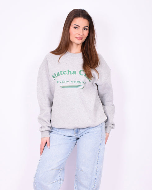 Matcha sweater grey