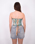 Muse corset top green