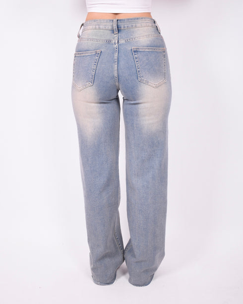 Vintage washed tall stretch jeans