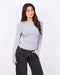 Snatch longsleeve top light grey