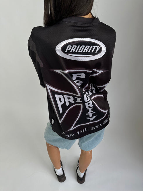 priority jersey longsleeve black