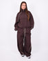 jessy track jacket brown