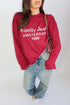 Priority Amsterdam longsleeve bordeaux