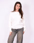 Redefined knit sweater white