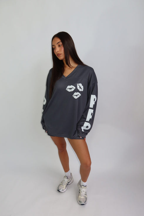 Priority PPP jersey set dark grey