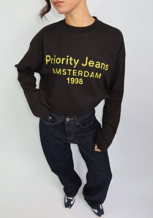 priority amsterdam longsleeve black