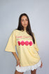 Priority country club tee yellow