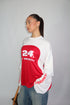 Priority paneled longsleeve red