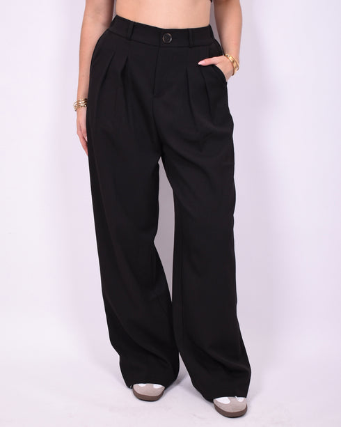 stretch pantalon black