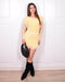 petit Lace dress geel