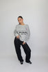 priority built to ball sweater grey