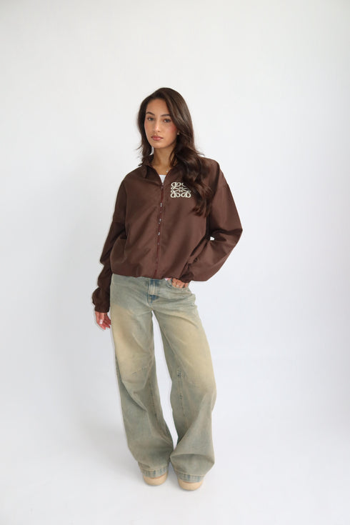 Priority windjacket brown