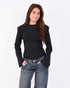 Snatch longsleeve top black