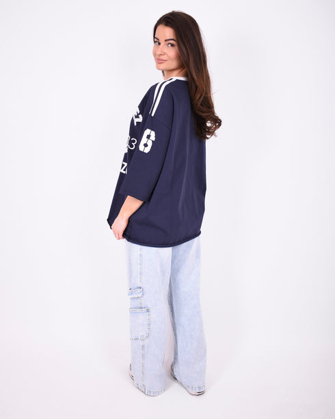 Cargo Wide leg stretch jeans blue