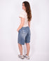 ripped jort medium blue