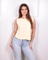 elly knit top yellow