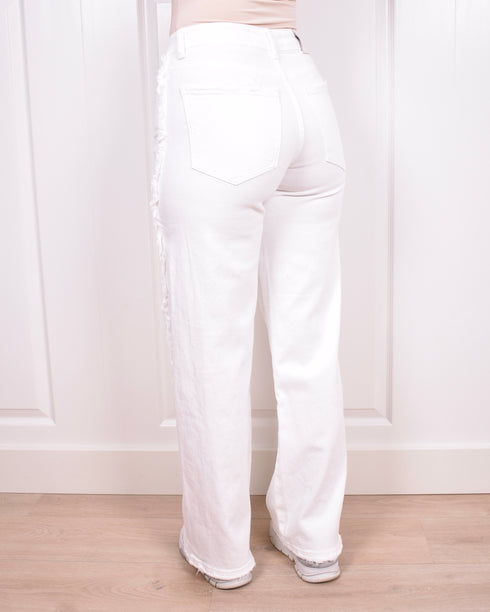 Riley stretch jeans white