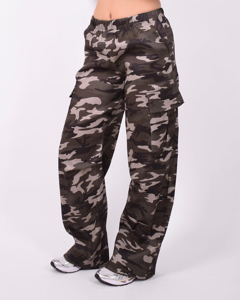 Camo cargo pants