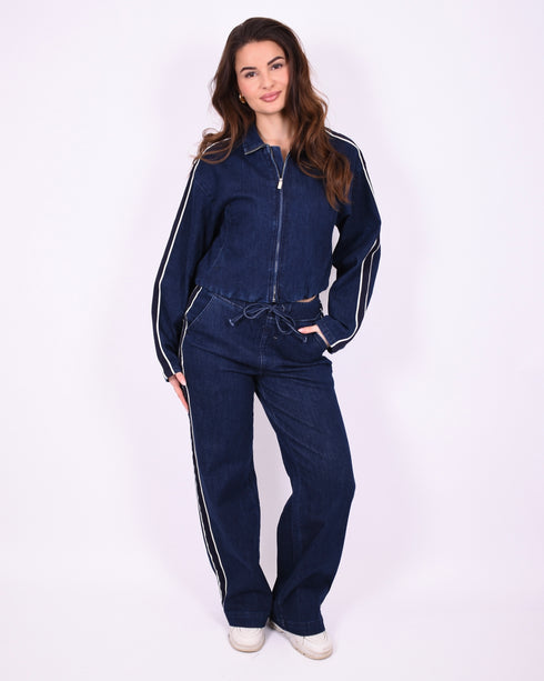 Denim tracksuit