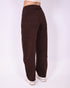 petit balloon stretch jeans brown