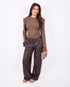 Snatch longsleeve top camel