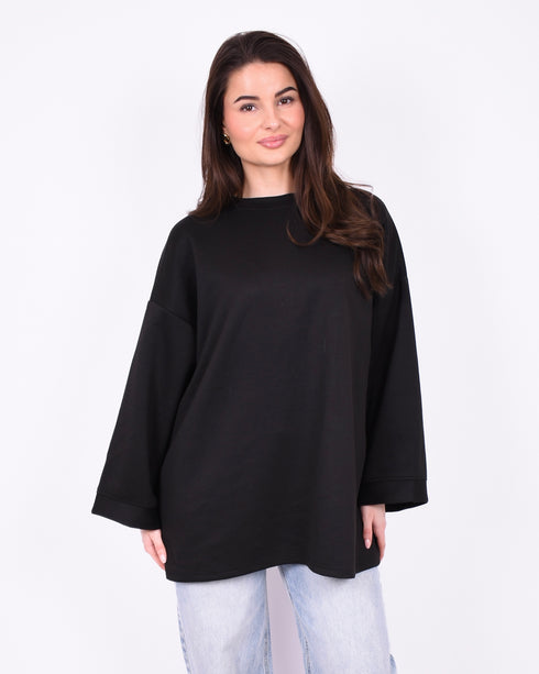 basic oversized t-shirt black