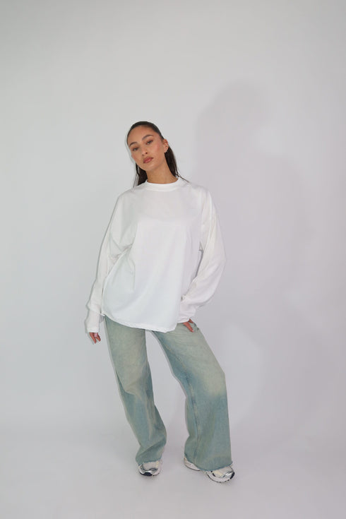 priority blanc longsleeve white