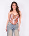 Muse corset top brown