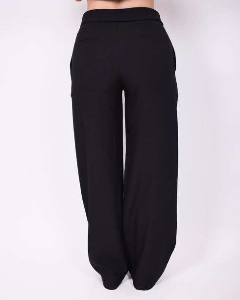 foldover pantalon black