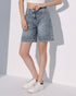 strass stretch jort medium blue