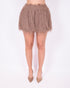 fluffy short taupe