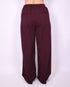 stretch pantalon bordeaux