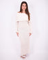 beach maxi dress creme