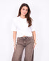 Knot tee white