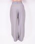 pinstripe pleated pantalon light grey