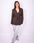 yasmin blazer brown