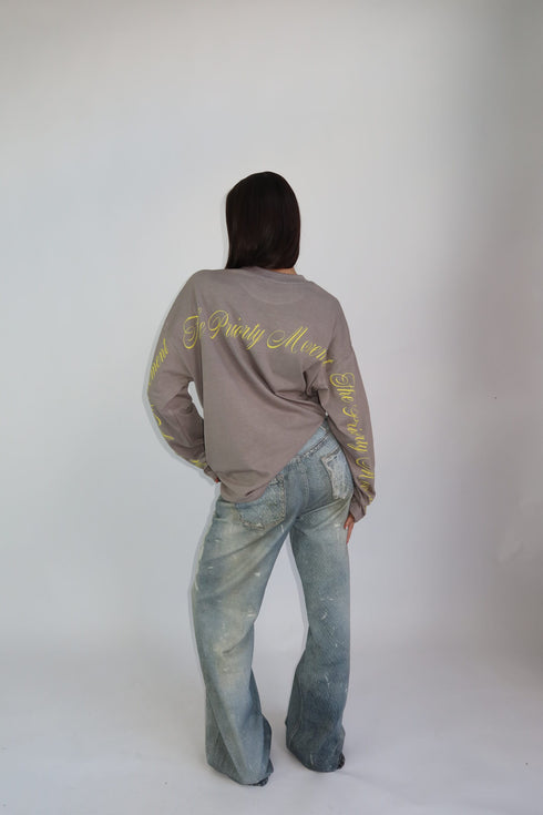 Priority Movement longsleeve grey