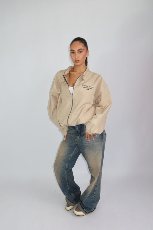 priority jeans windjacket sand