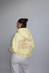lucky me hoodie yellow