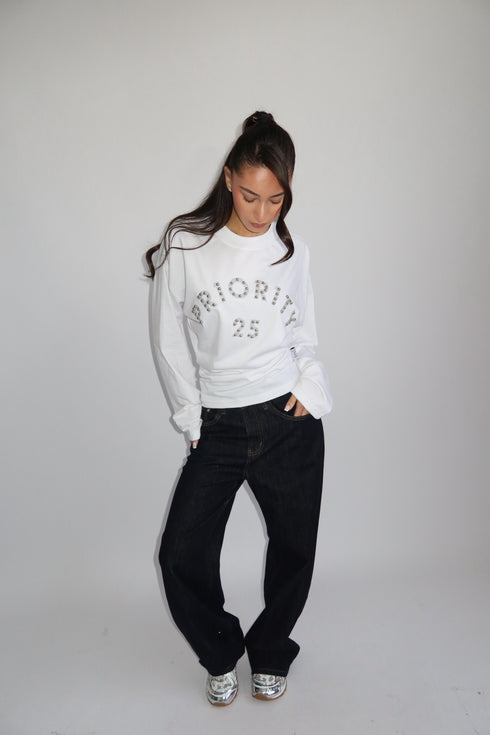 Priority 25 snatch longsleeve white