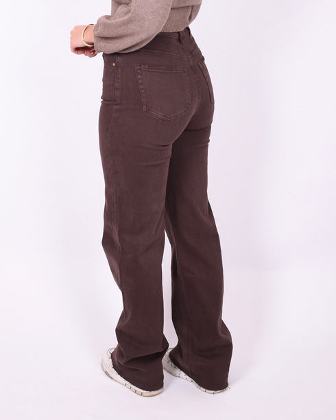 brown tall stretch jeans 3636-C