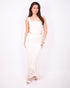 Lace corset two piece Cream