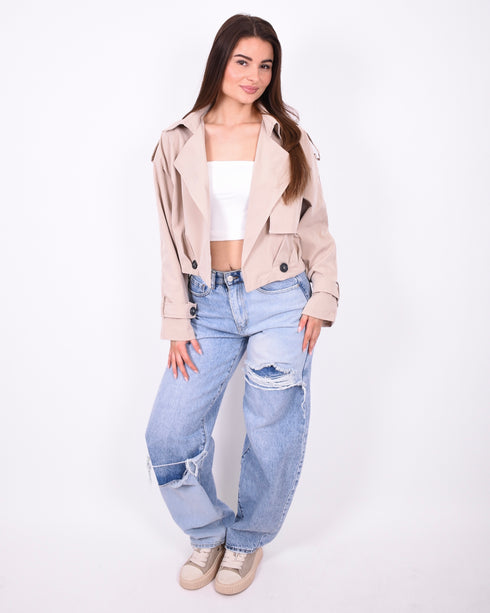 spring trenchcoat beige