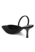 suede kitten heels black